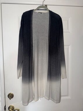 Kobi Halperin Ombré Cardigan Duster Sweater